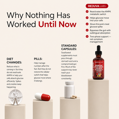New Maximum Potency Formula - Blood Sugar Complex Drops by Rejuva Labs™