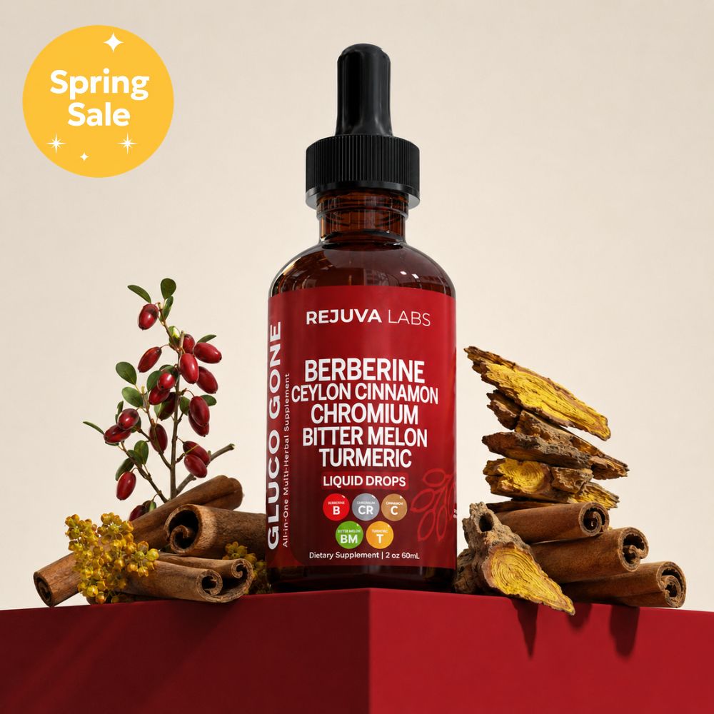 New Maximum Potency Formula - PCOS/PMOS Metabolic Support Drops by Rejuva Labs™