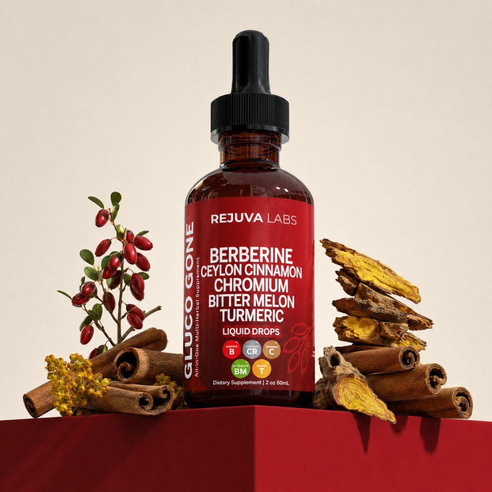 New Maximum Potency Formula - Blood Sugar Complex Drops by Rejuva Labs™