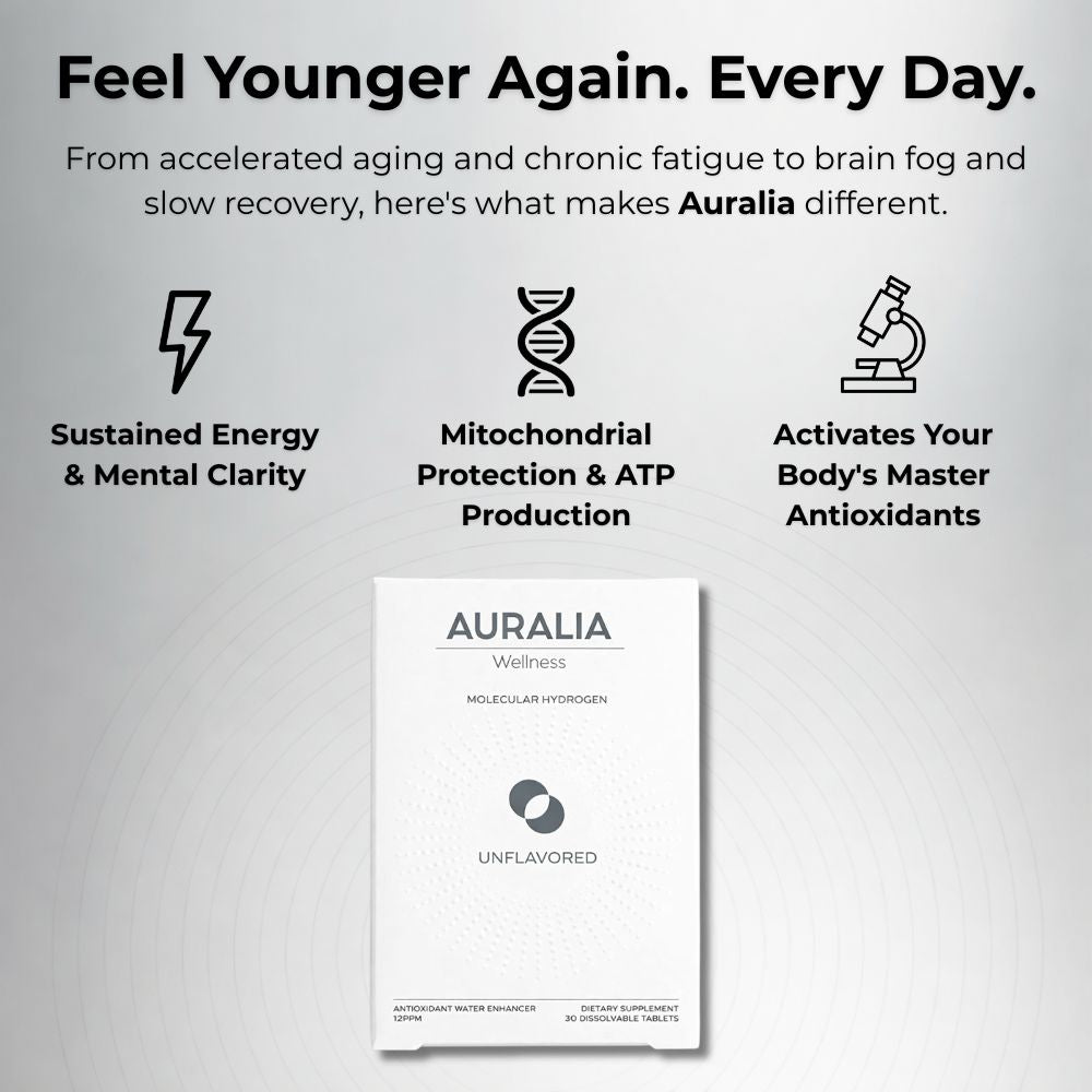 Advanced Hydrogen Water Tablets Formula by Auralia Wellness™