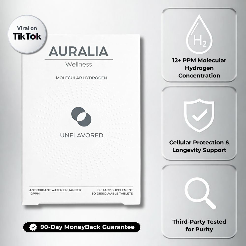 Advanced Hydrogen Water Tablets Formula by Auralia Wellness™