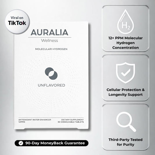 Advanced Hydrogen Water Tablets Formula by Auralia Wellness™