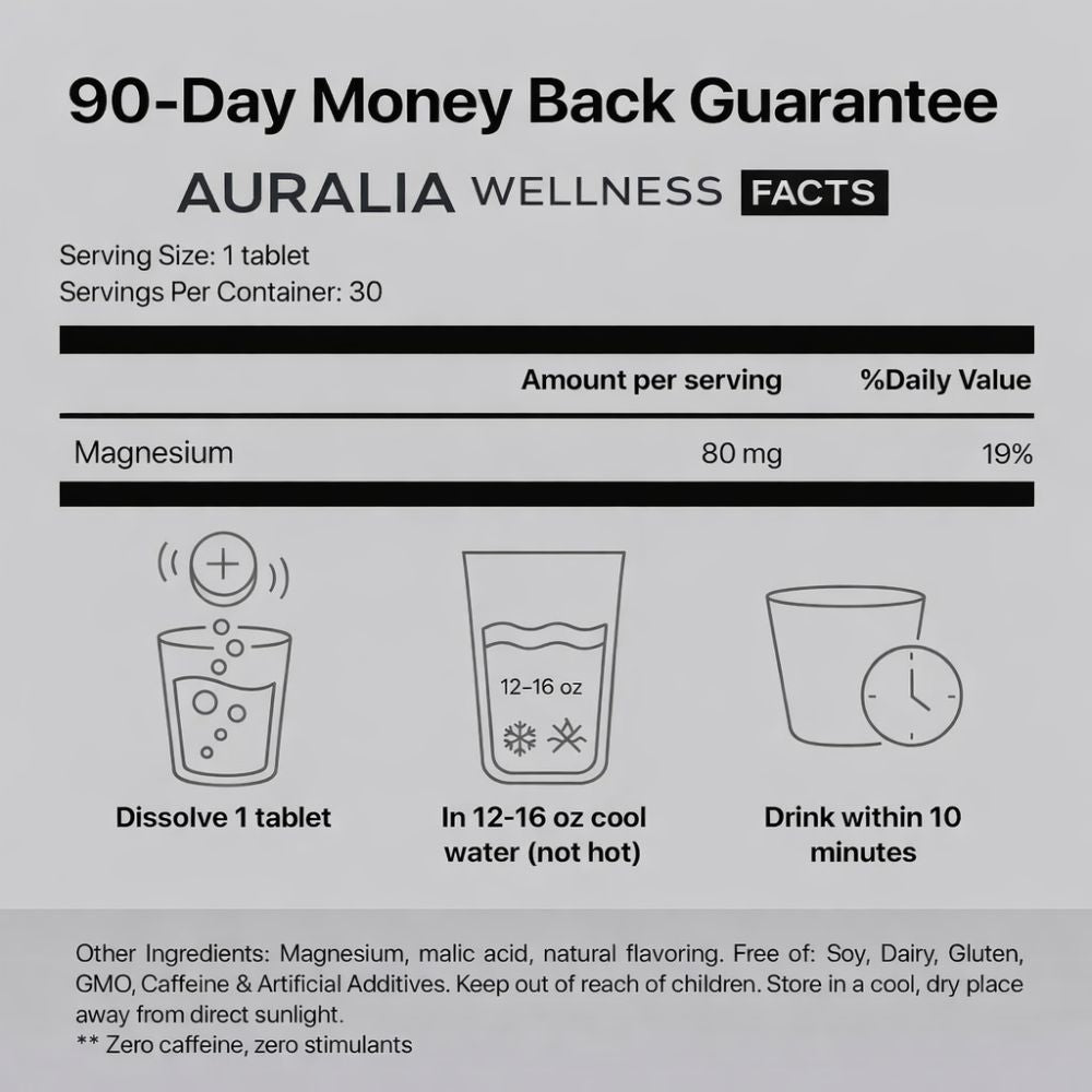 Advanced Hydrogen Water Tablets Formula by Auralia Wellness™