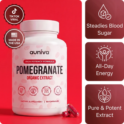Organic Pomegranate Extract Capsules by Rejuva Labs™