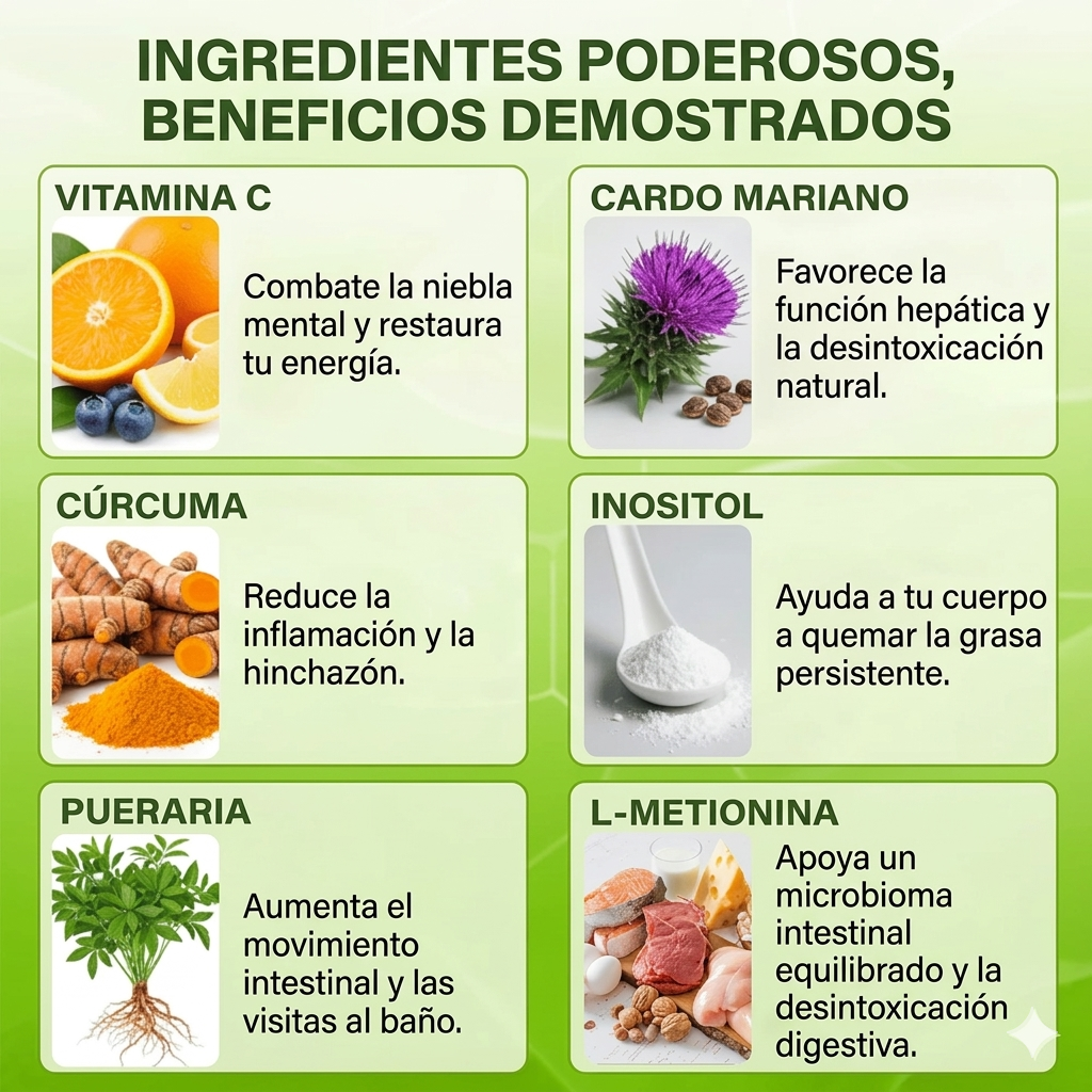 Nueva Fórmula Mejorada - Cápsulas de Cardo Mariano de Renova™