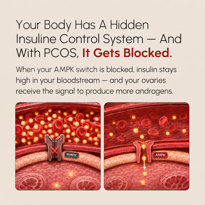 New Maximum Potency Formula - PCOS/PMOS Metabolic Support Drops by Rejuva Labs™