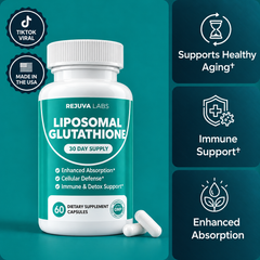 Liposomal Glutathione Capsules by Rejuva Labs™